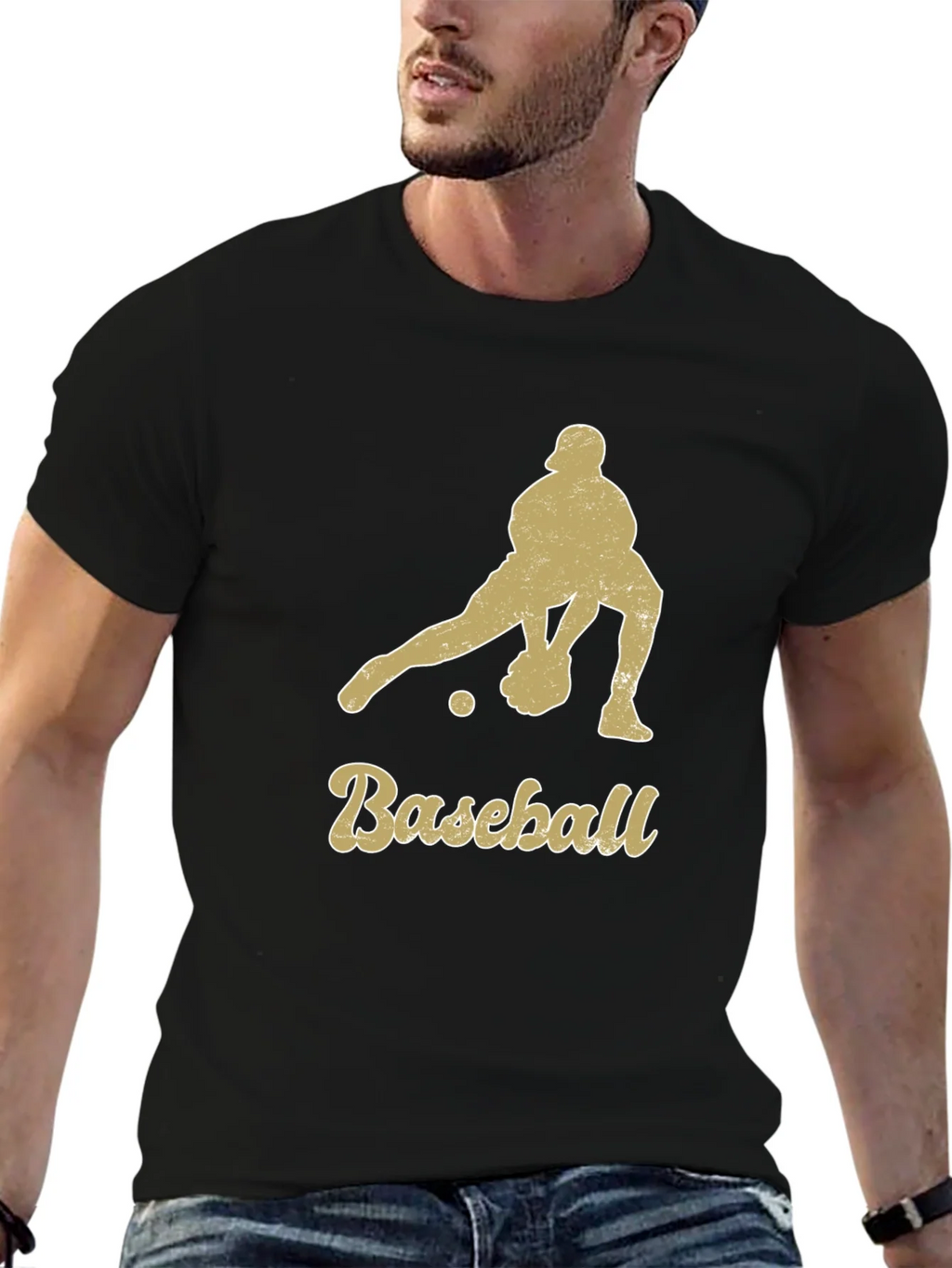 Baseball T-Shirt Pitcher Graphic Tee product image 9