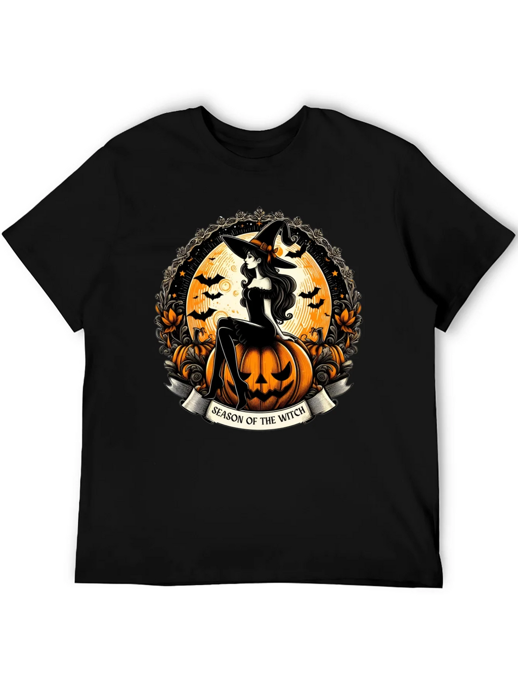 Season of the Witch Halloween Graphic T-Shirt product image 8