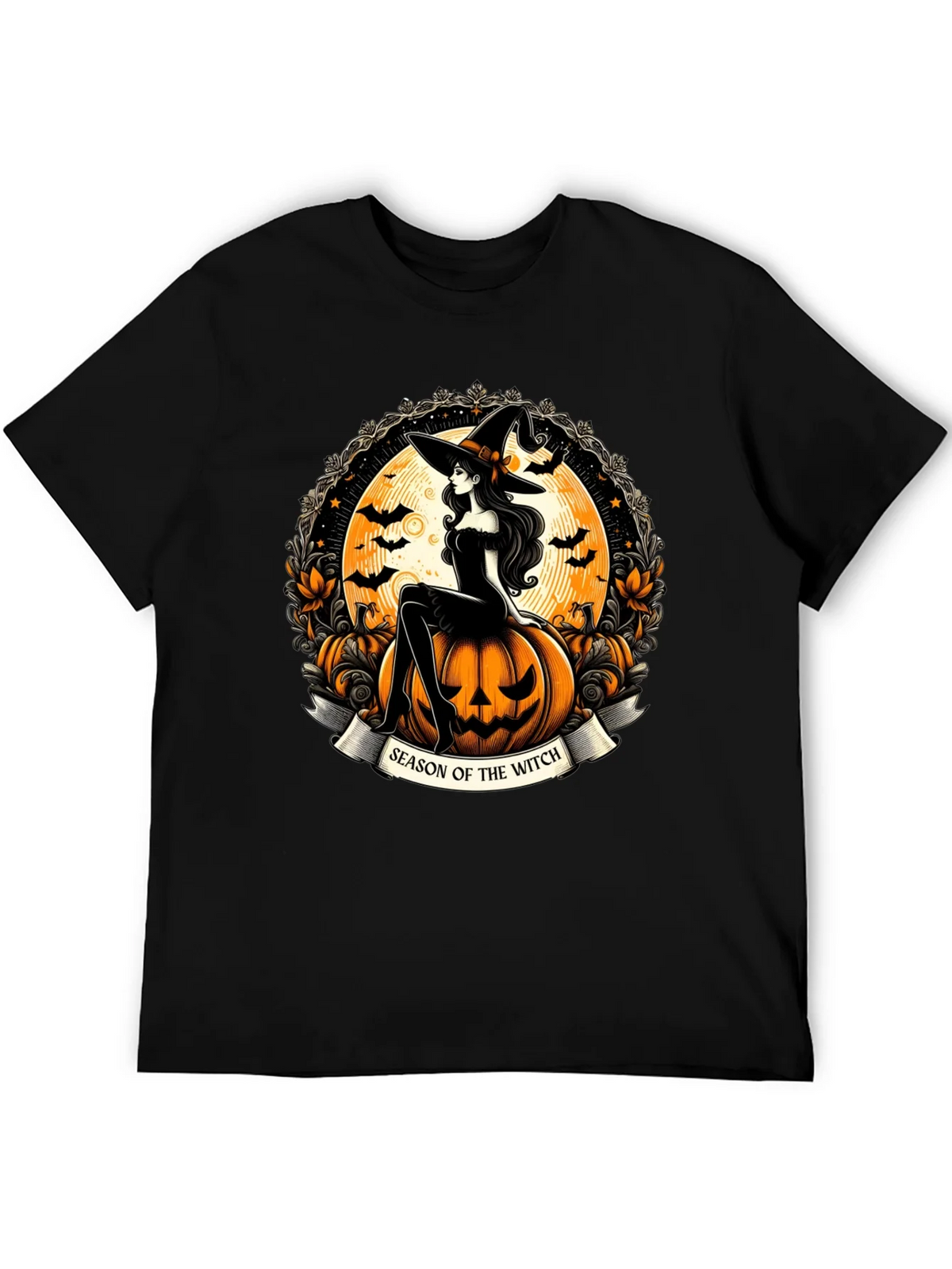 Season of the Witch Halloween Graphic T-Shirt product image 8