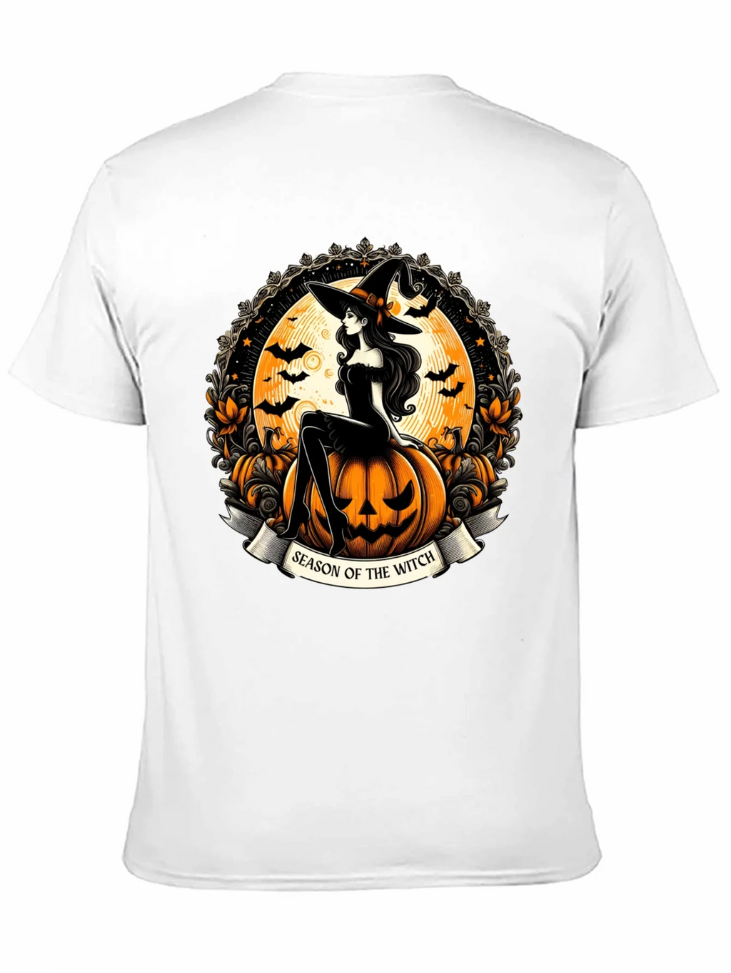 Season of the Witch Halloween Graphic T-Shirt product image 2