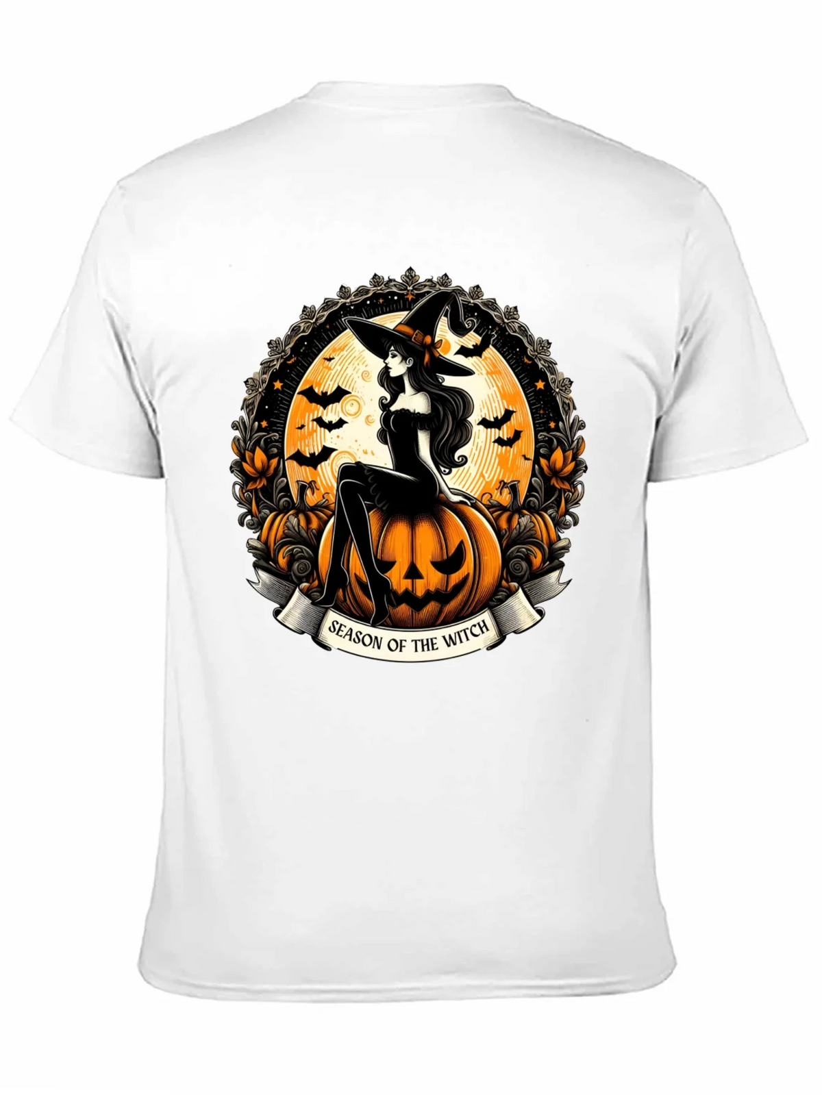 Season of the Witch Halloween Graphic T-Shirt product image 2