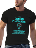 Clinical Pharmacist T-Shirt - Solve Problems product image 1