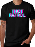 THOT PATROL Graphic Tee - TikTok Trend Inspired product image 1