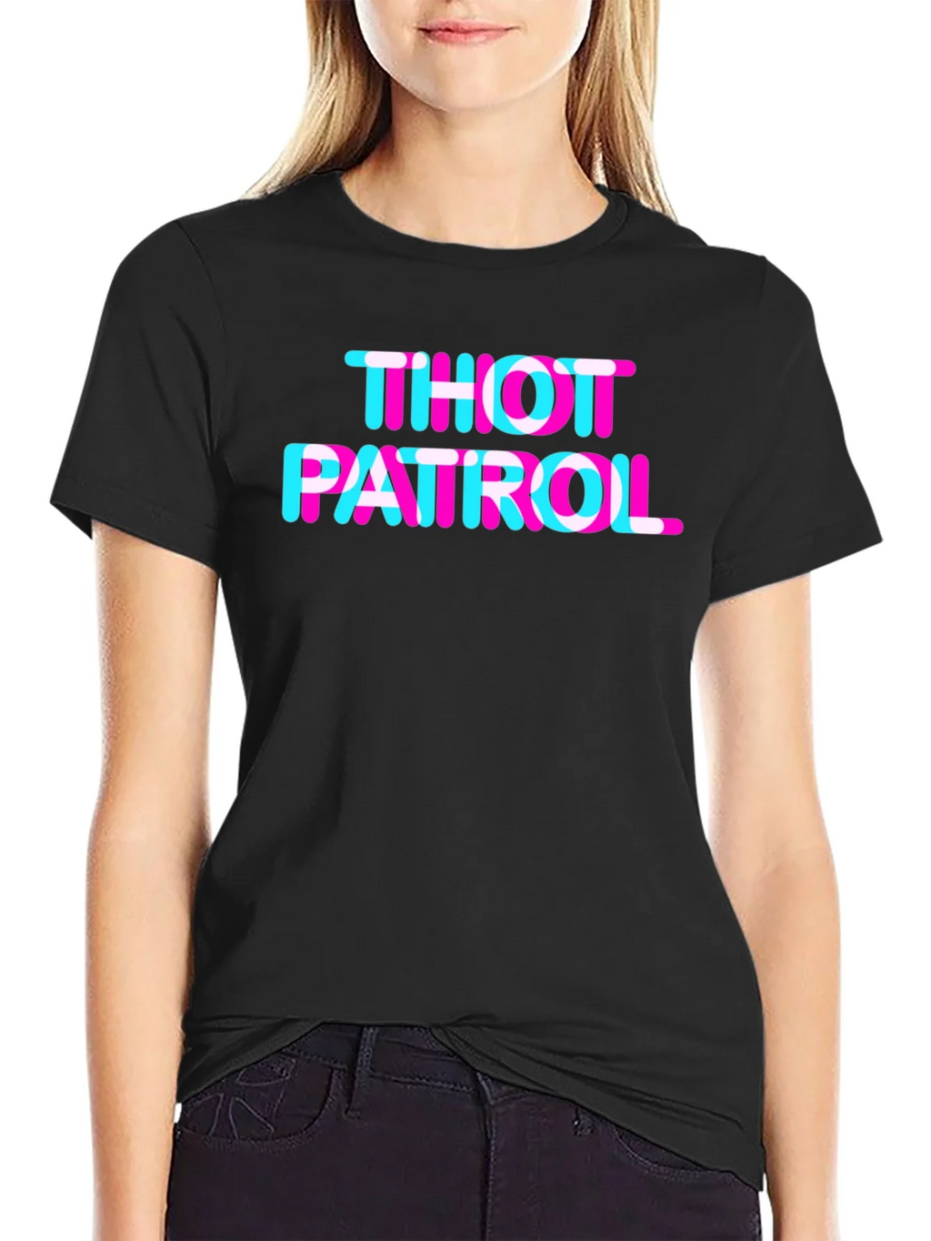 THOT PATROL Graphic Tee - TikTok Trend Inspired product image 5