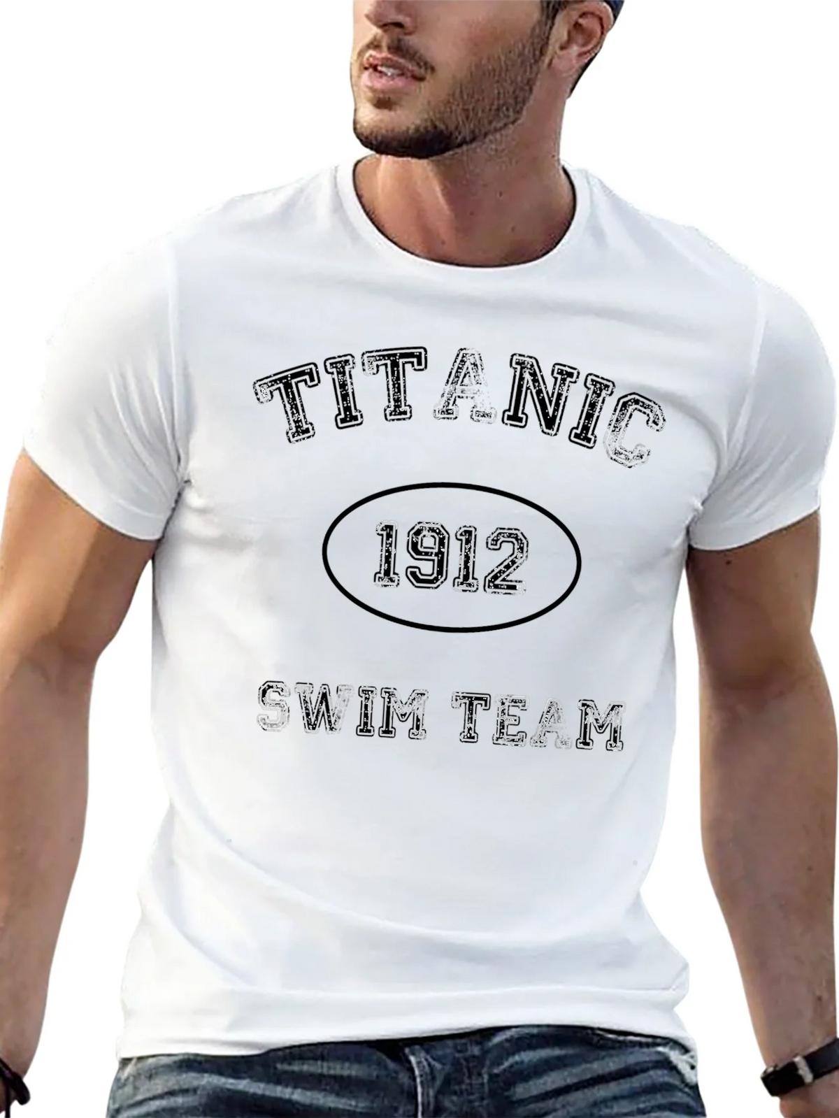 Titanic 1912 Swim Team Graphic Tee product image 4