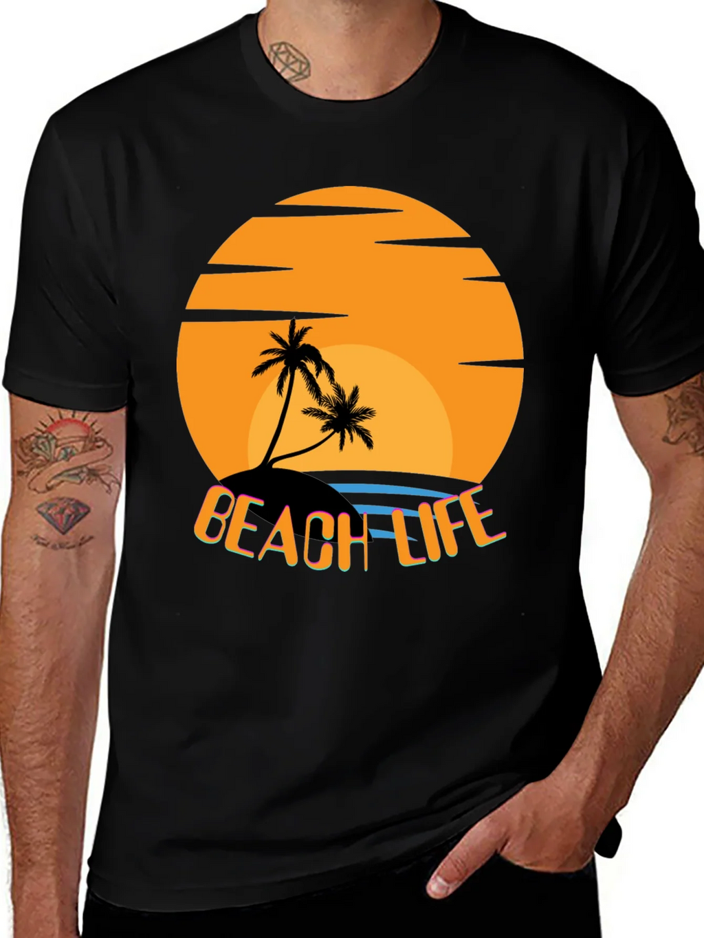 Beach Life Graphic Tee - Island Vibes product image 1