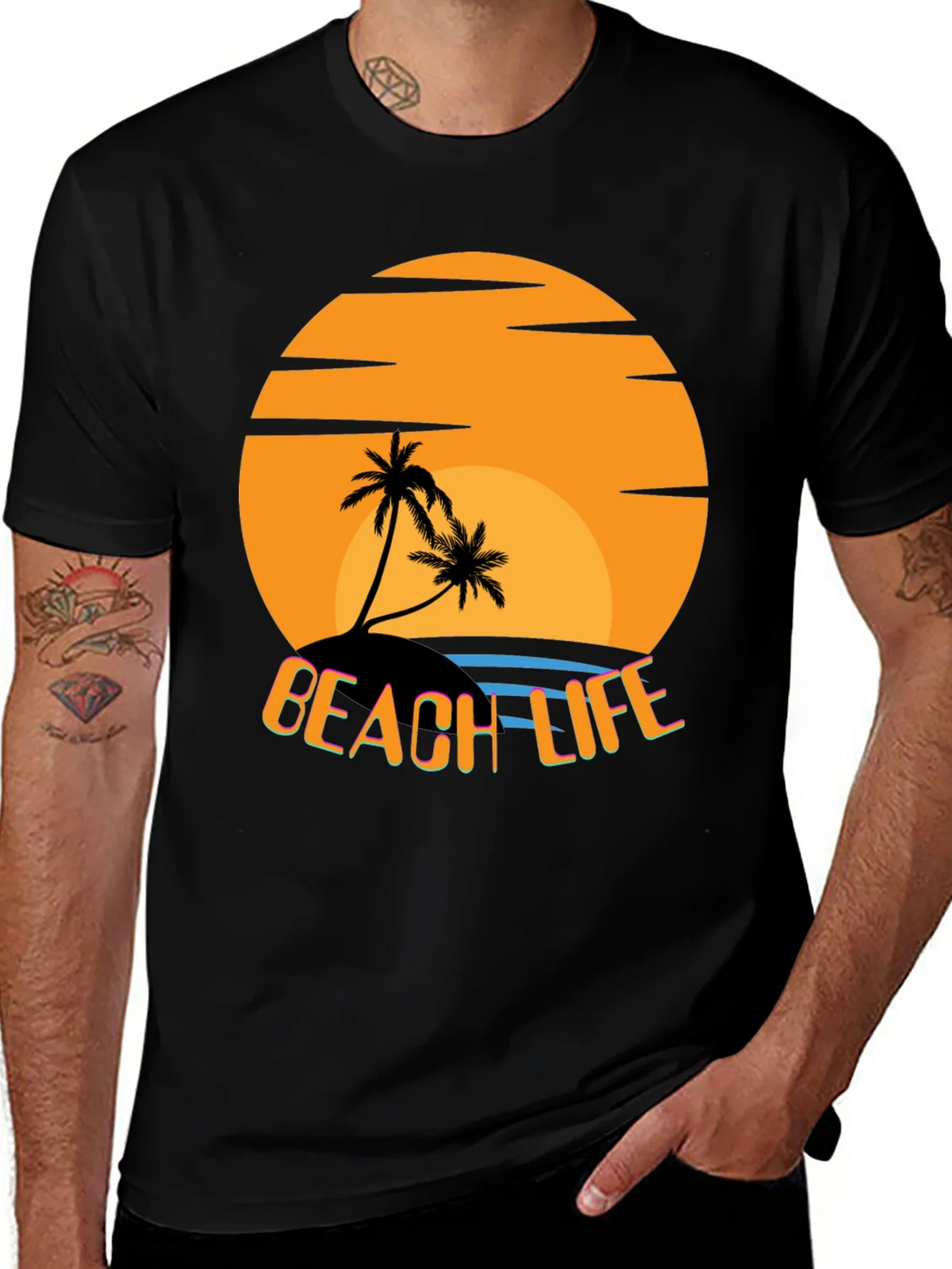 Beach Life Graphic Tee - Island Vibes product image 1