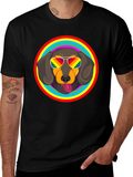 Dachshund Pride Rainbow T-Shirt product image 1