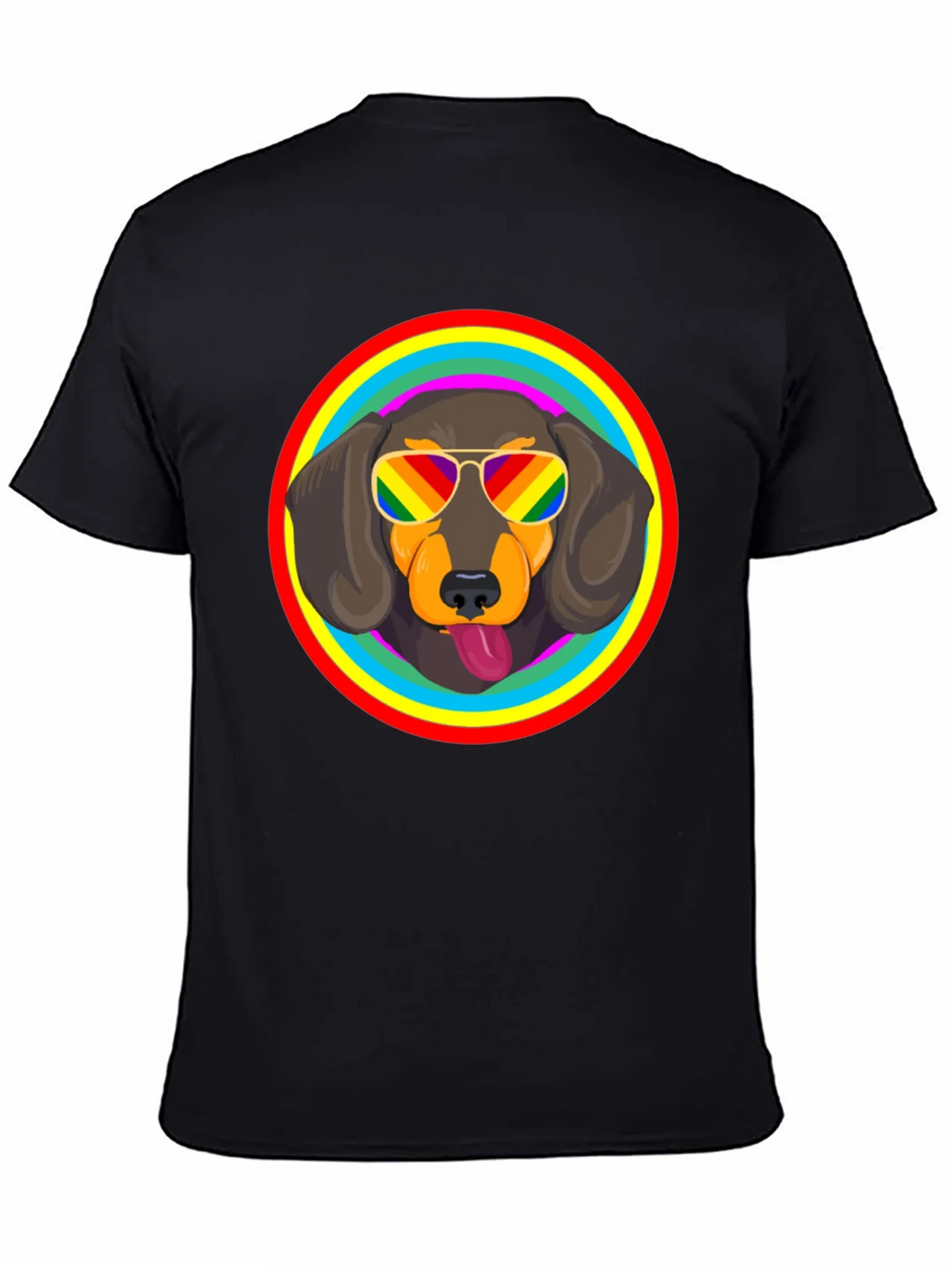 Dachshund Pride Rainbow T-Shirt product image 7