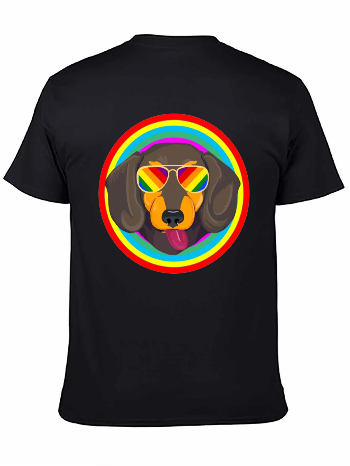 Dachshund Pride Rainbow T-Shirt product image 7
