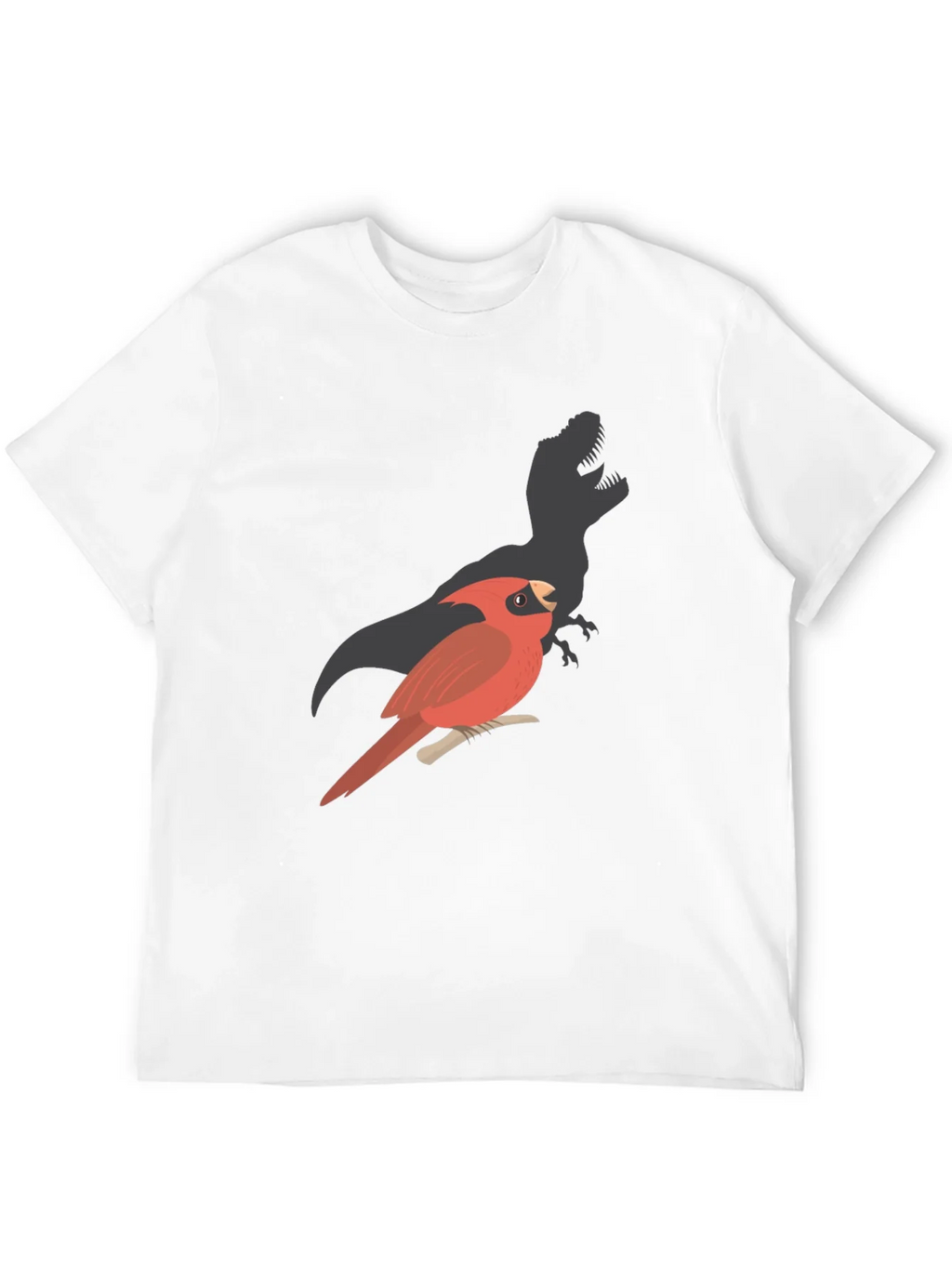 Cardinal Dinosaur Shadow T-Shirt product image 3