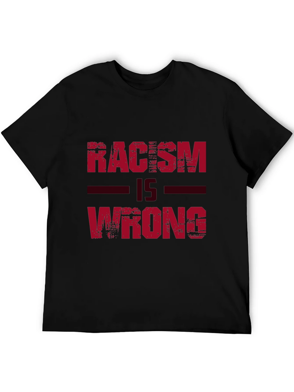 Racism Is Wrong Graphic Tee product image 5