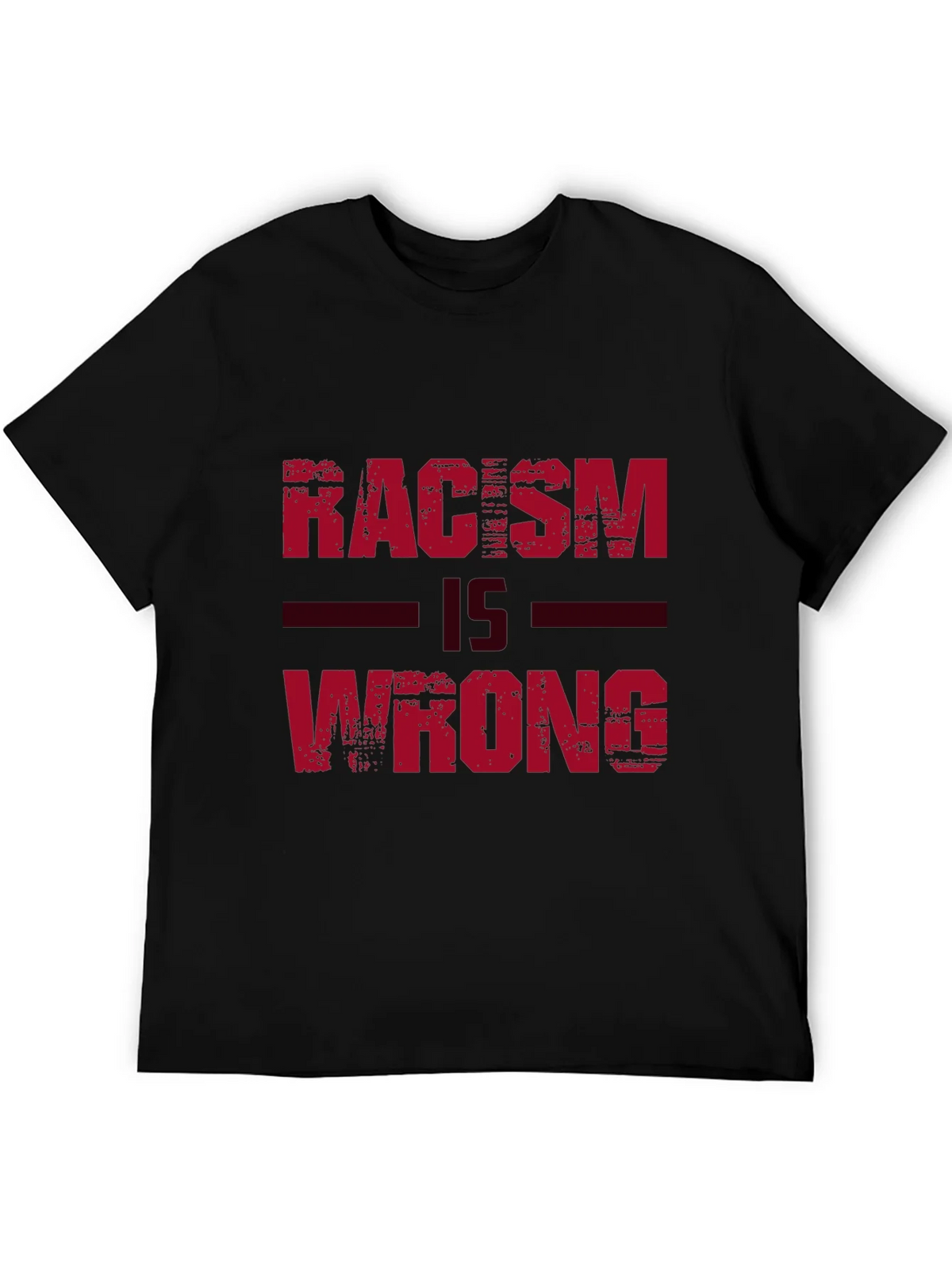 Racism Is Wrong Graphic Tee product image 5