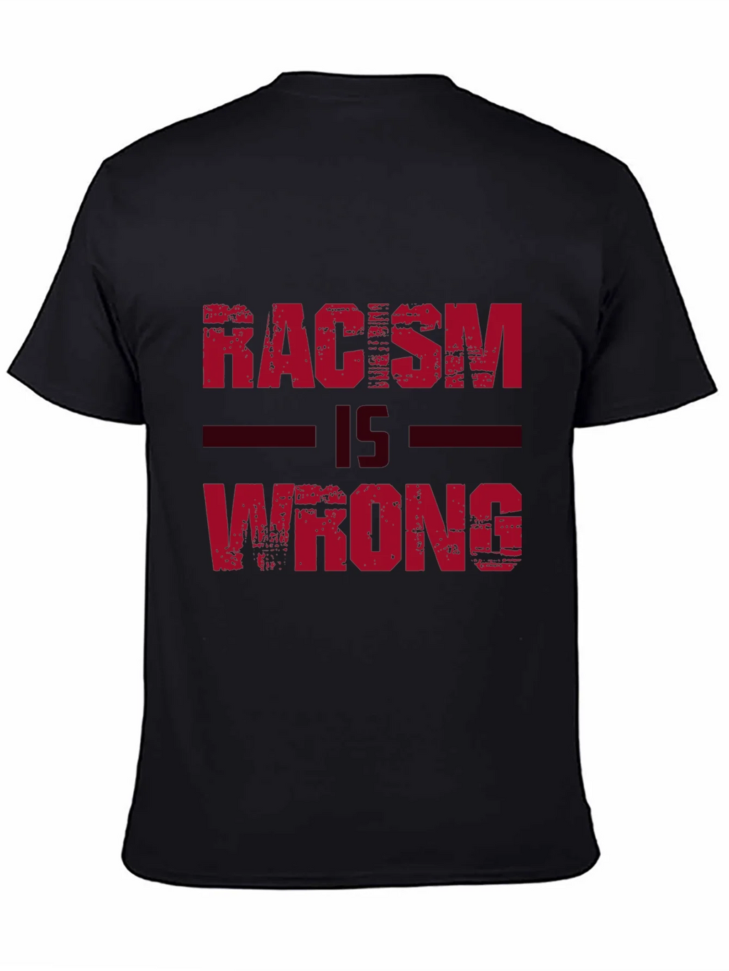 Racism Is Wrong Graphic Tee product image 4