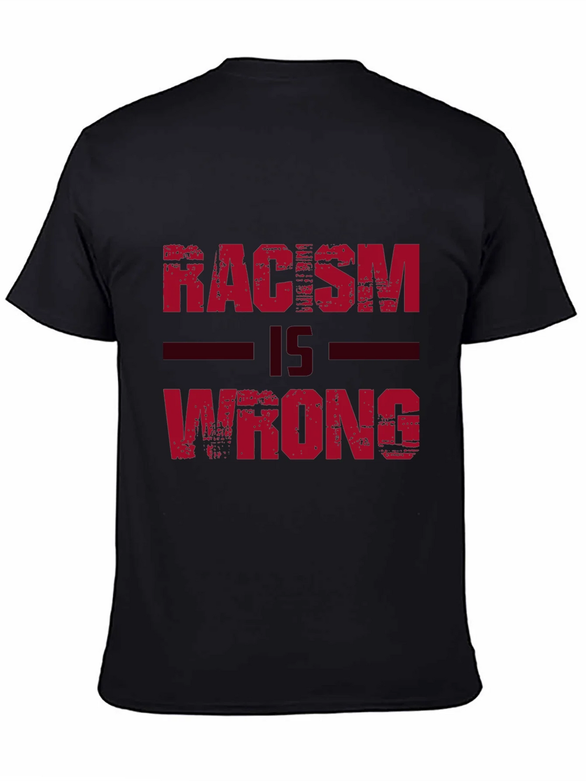 Racism Is Wrong Graphic Tee product image 4