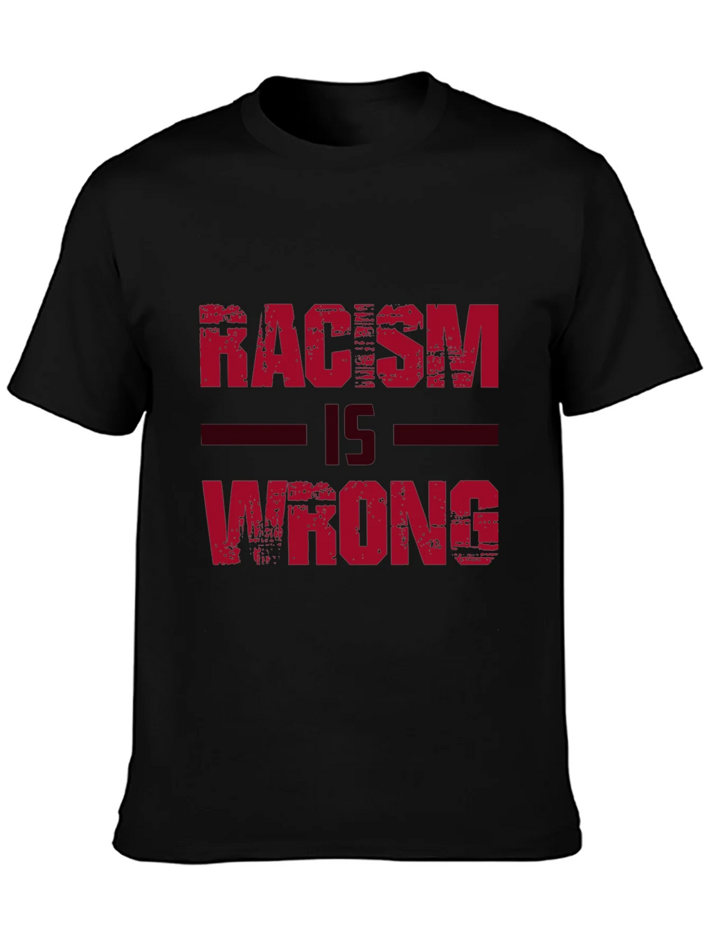 Racism Is Wrong Graphic Tee product image 3