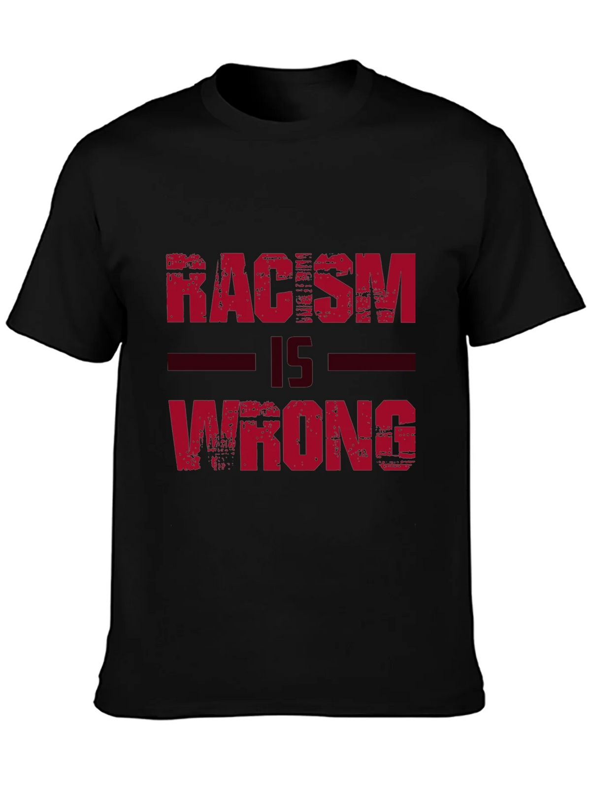 Racism Is Wrong Graphic Tee product image 3