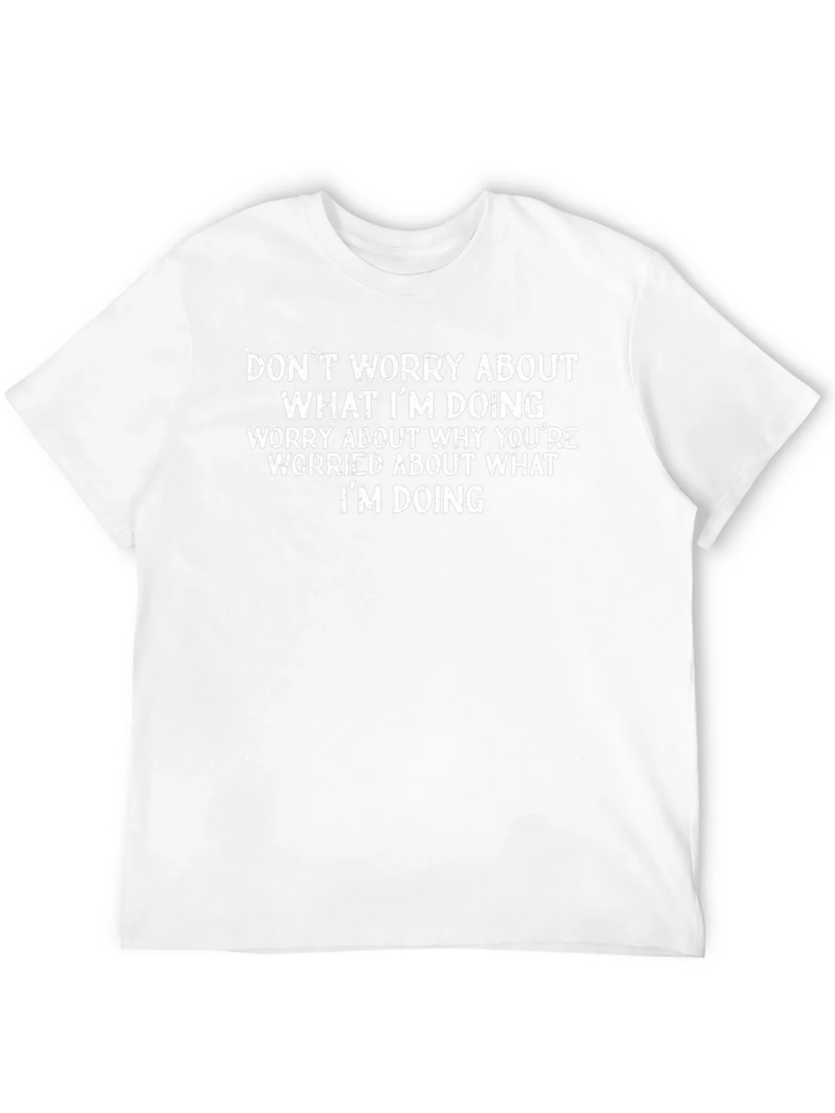 Funny Graphic T-Shirt - Worry About Yourself product image 3