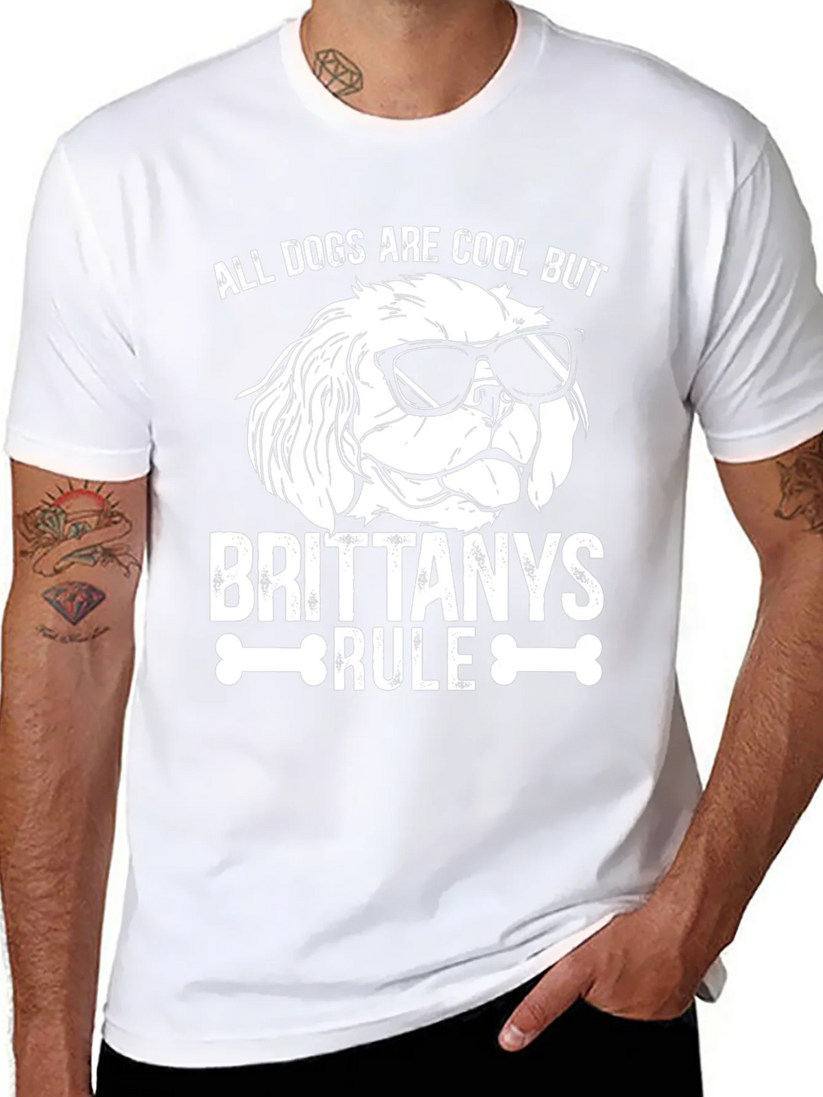 Cool Dogs Graphic T-Shirt - Brittany Spaniel Lovers product image 10