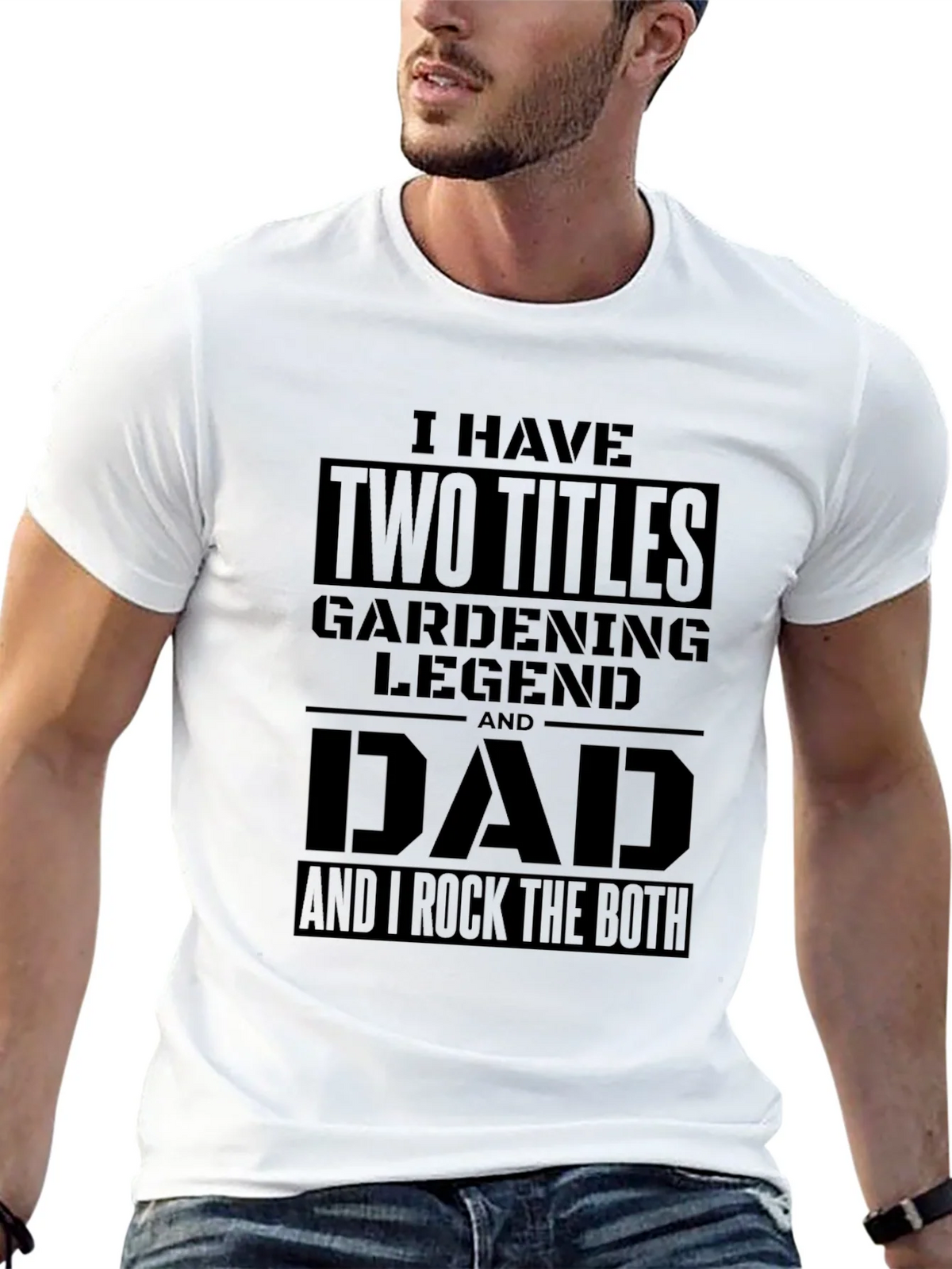 Gardening Legend Dad Graphic T-Shirt product image 4