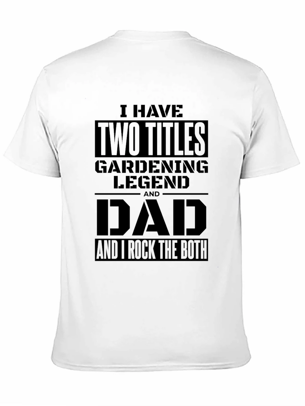 Gardening Legend Dad Graphic T-Shirt product image 2