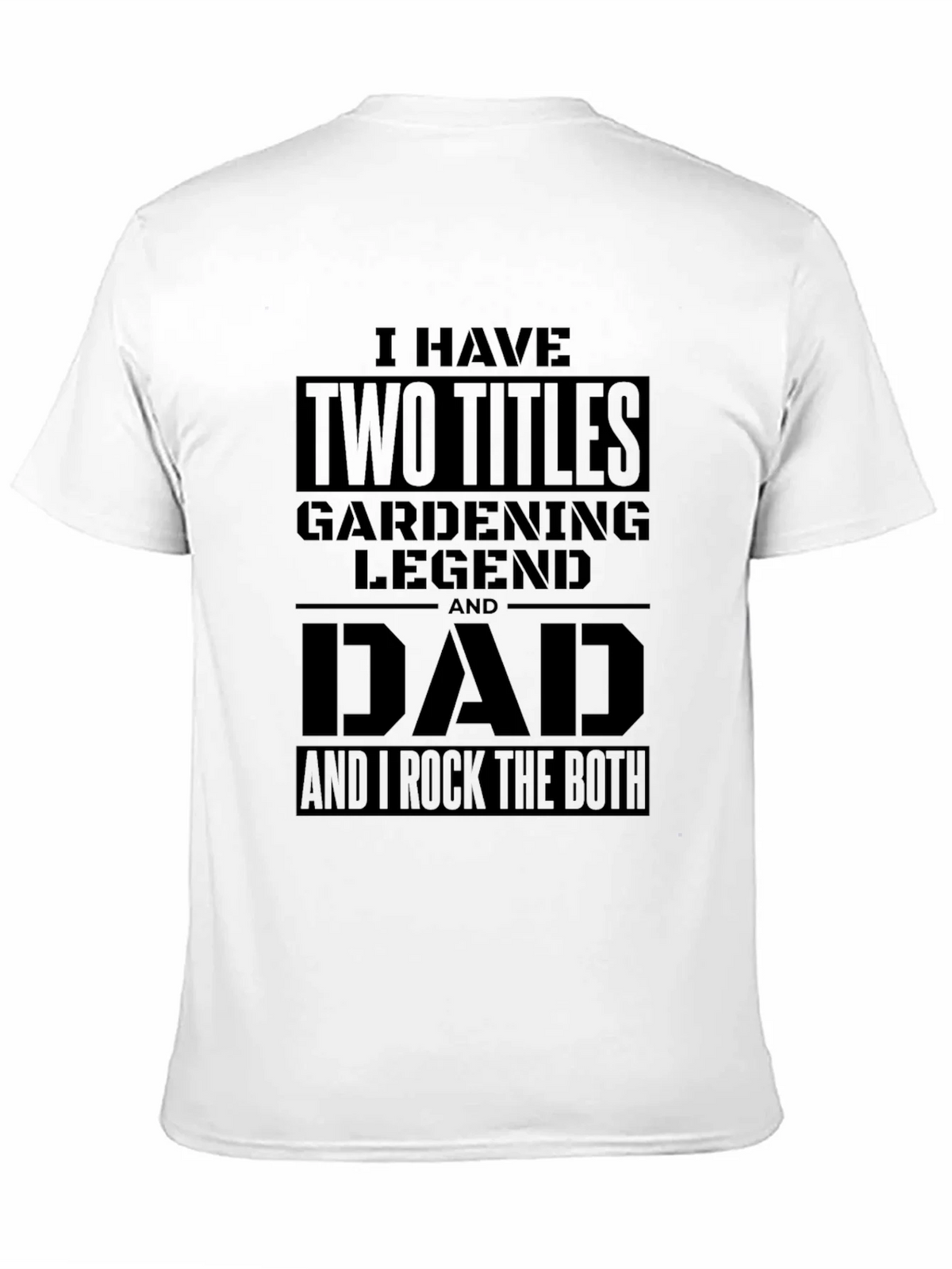 Gardening Legend Dad Graphic T-Shirt product image 2