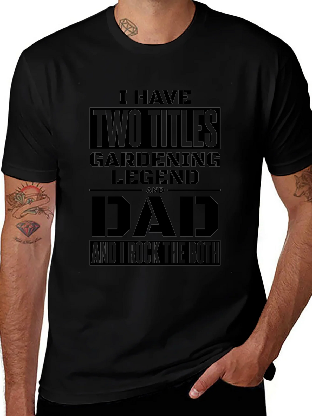 Gardening Legend Dad Graphic T-Shirt product image 1