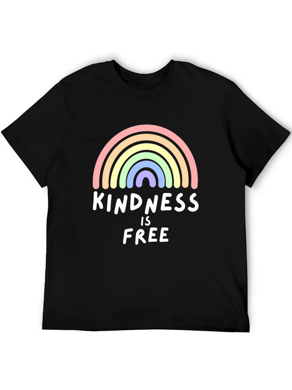 Kindness is Free Rainbow Graphic Tee product image 8