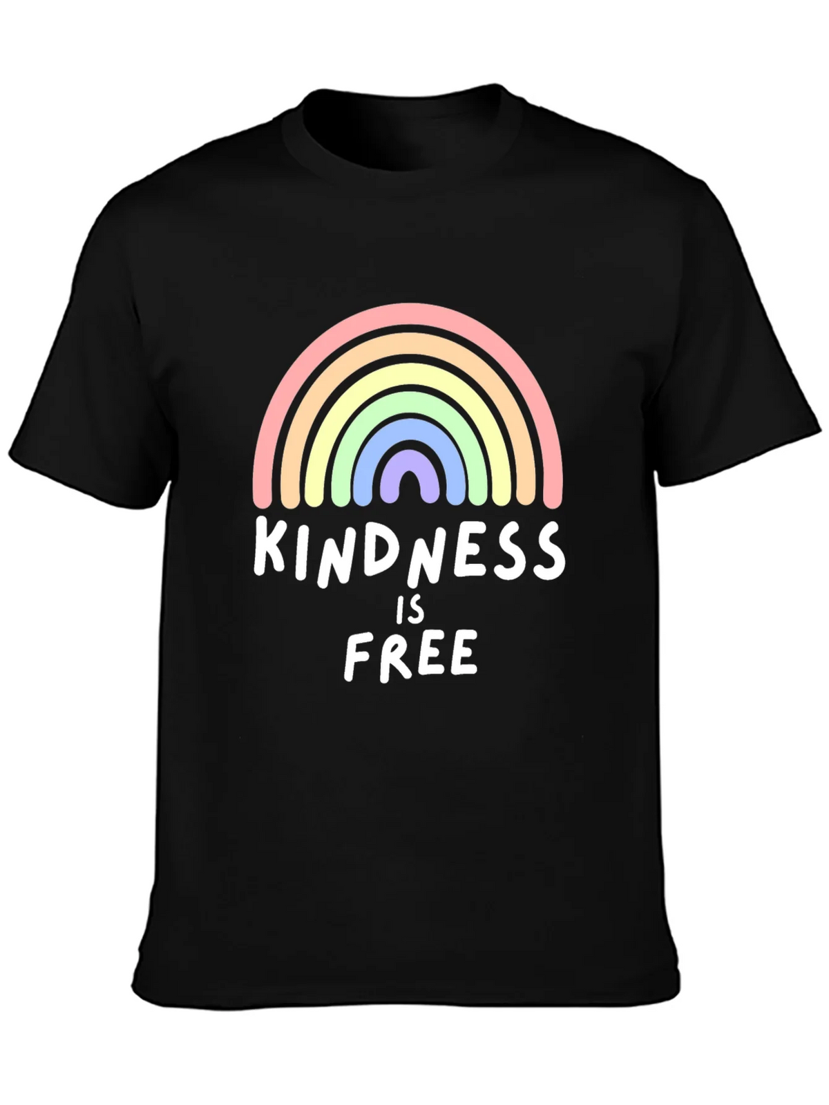 Kindness is Free Rainbow Graphic Tee product image 6
