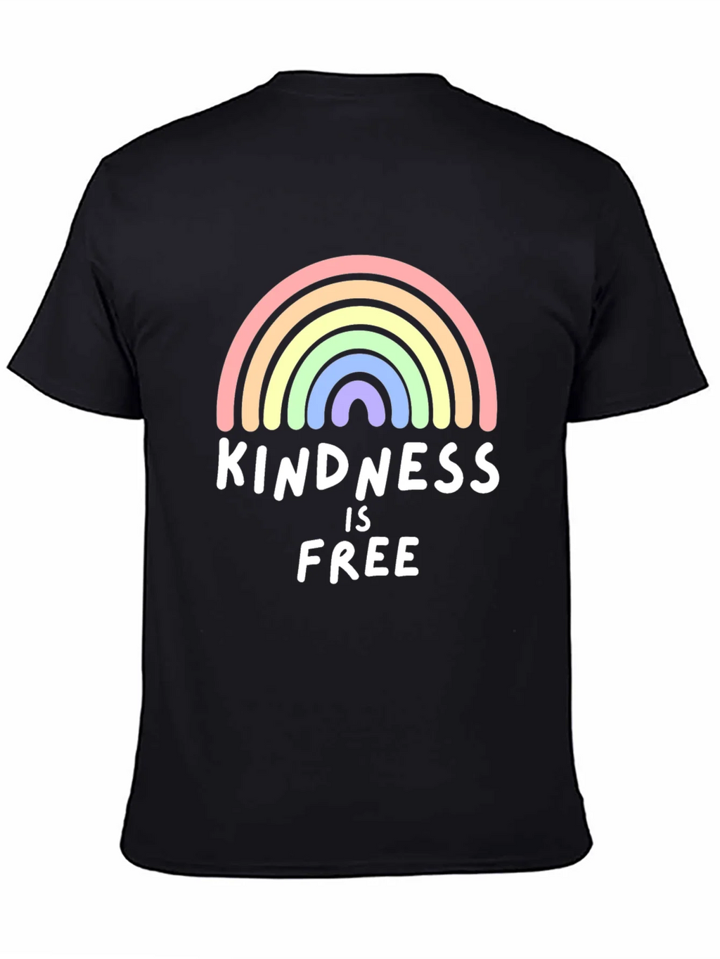 Kindness is Free Rainbow Graphic Tee product image 7