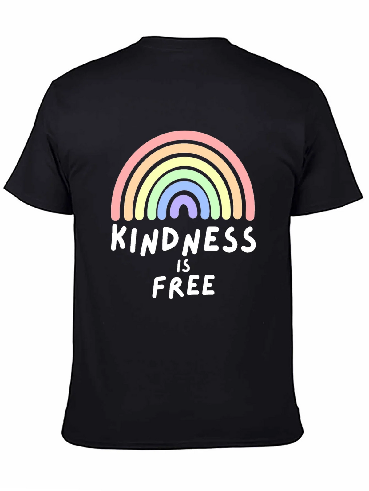 Kindness is Free Rainbow Graphic Tee product image 7