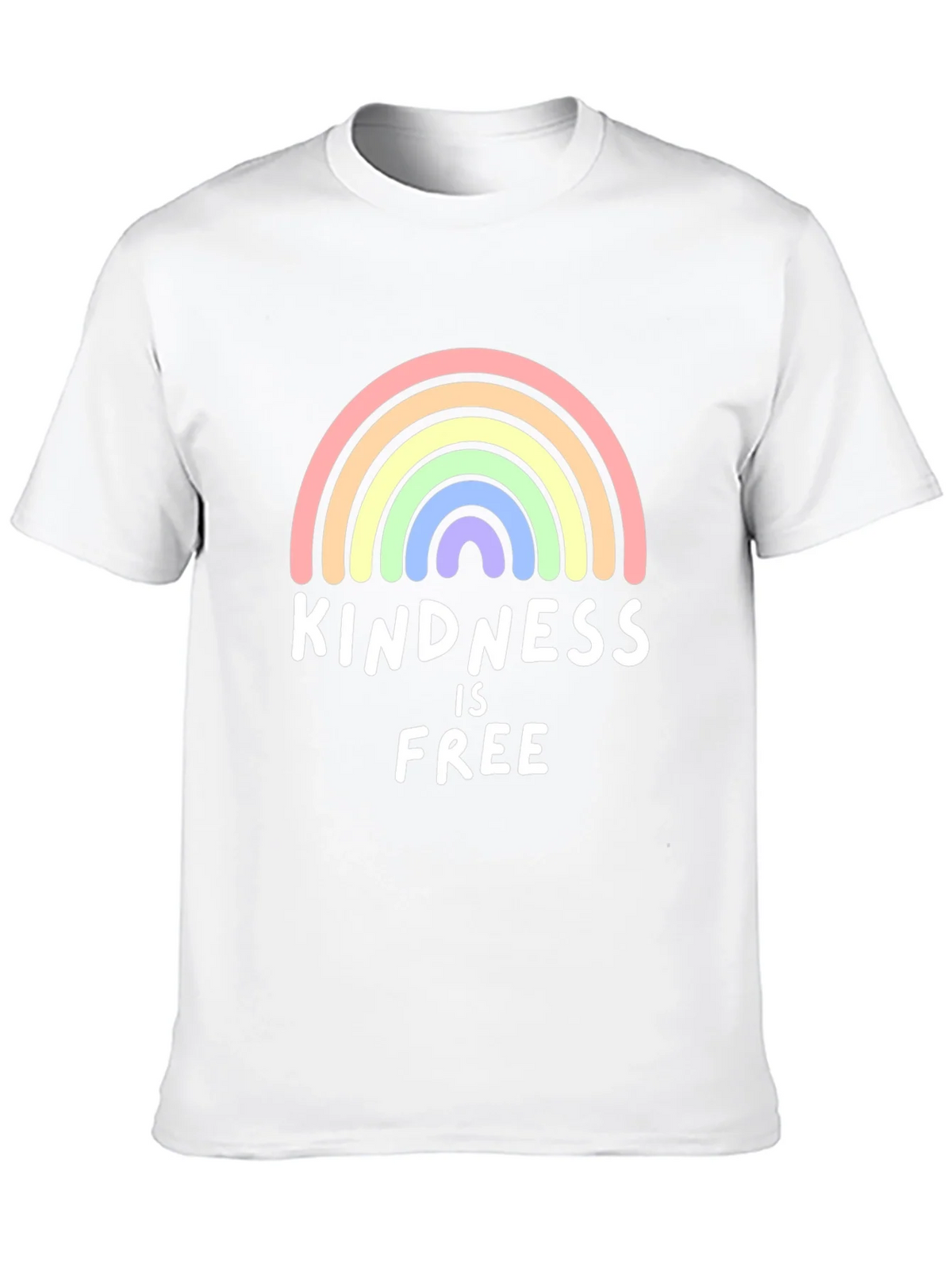 Kindness is Free Rainbow Graphic Tee product image 12