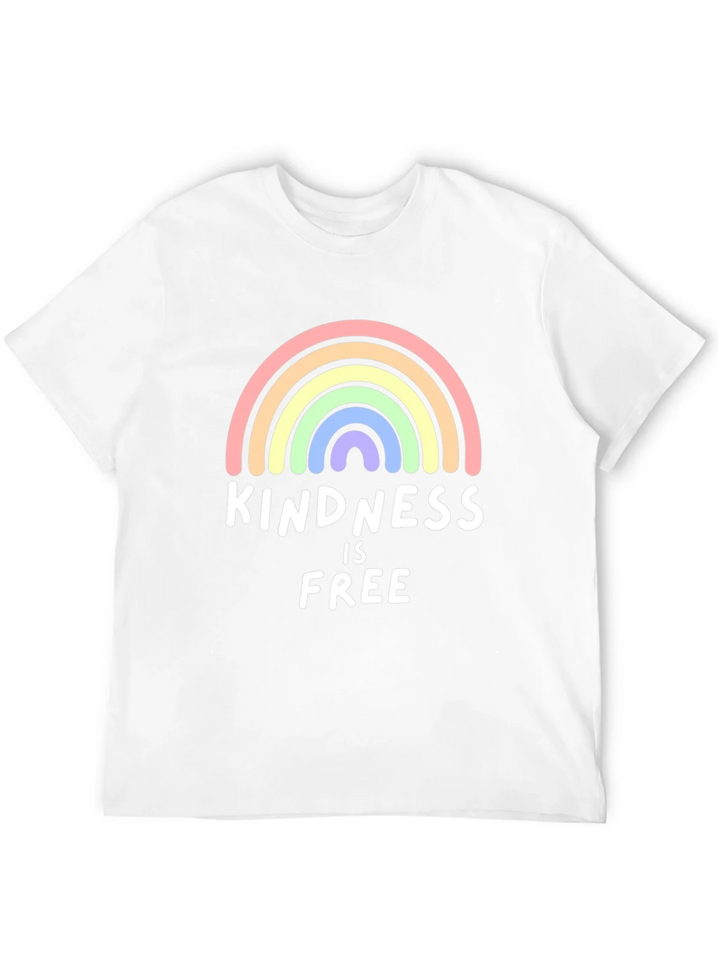 Kindness is Free Rainbow Graphic Tee product image 3
