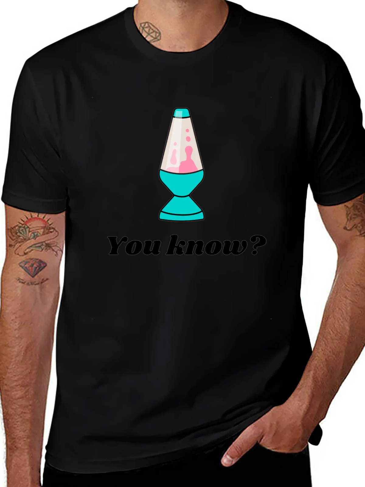 Retro Lava Lamp T-Shirt - You know? - Cool Nostalgia product image 1