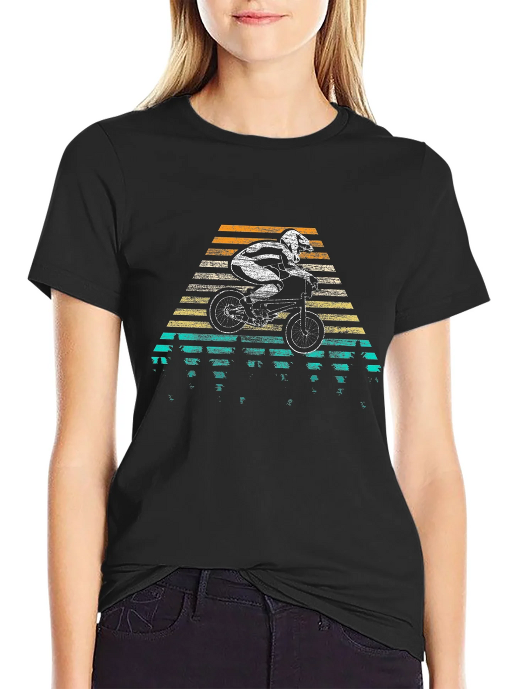 Retro Bike T-Shirt - Vintage Motocross Style product image 5