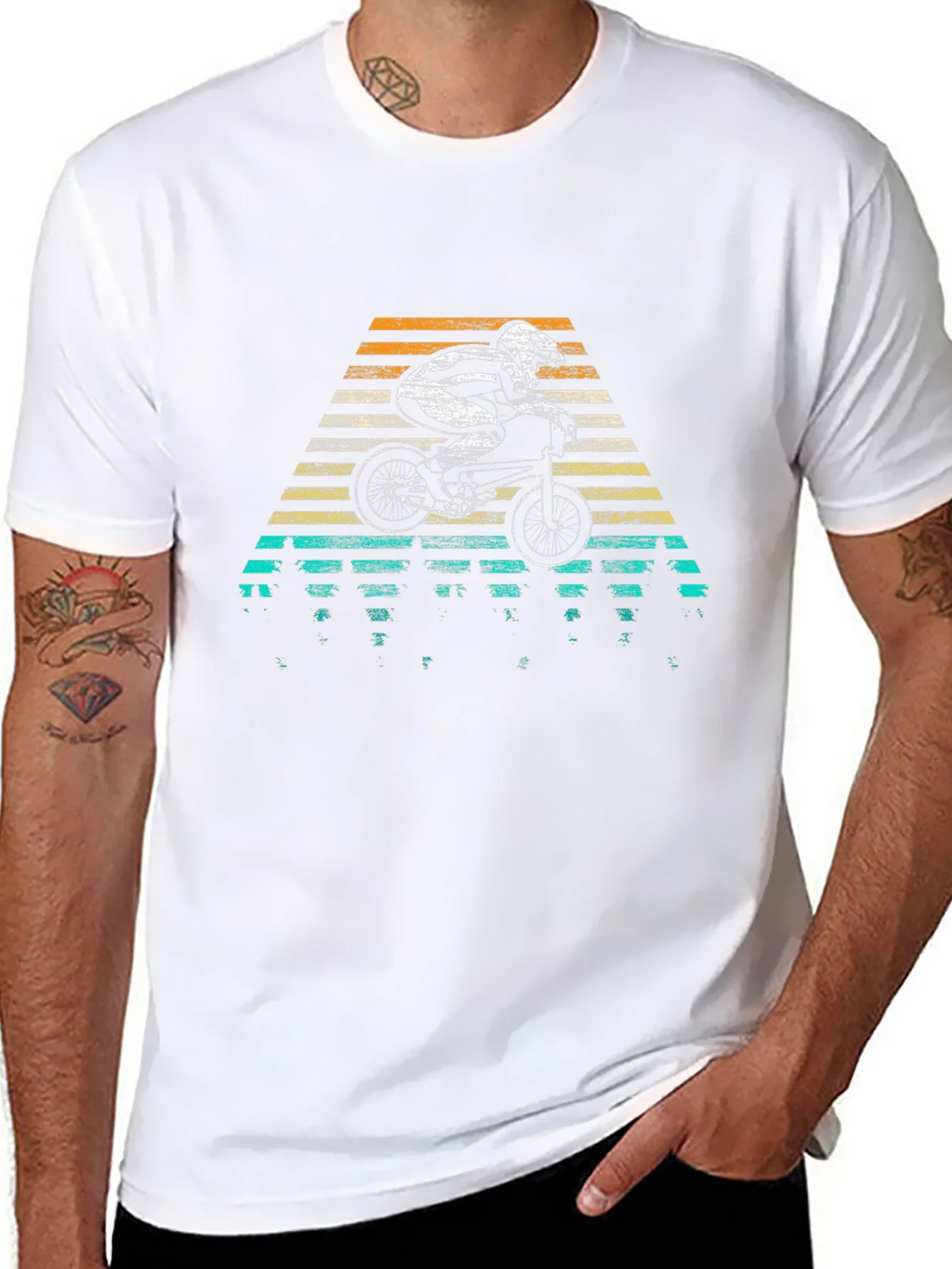 Retro Bike T-Shirt - Vintage Motocross Style product image 10