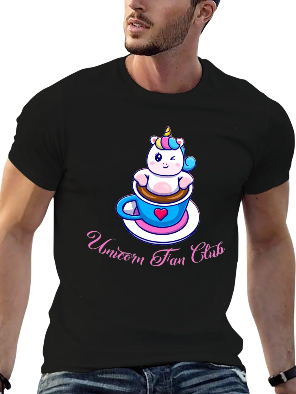 Unicorn Fan Club Novelty T-Shirt product image 9