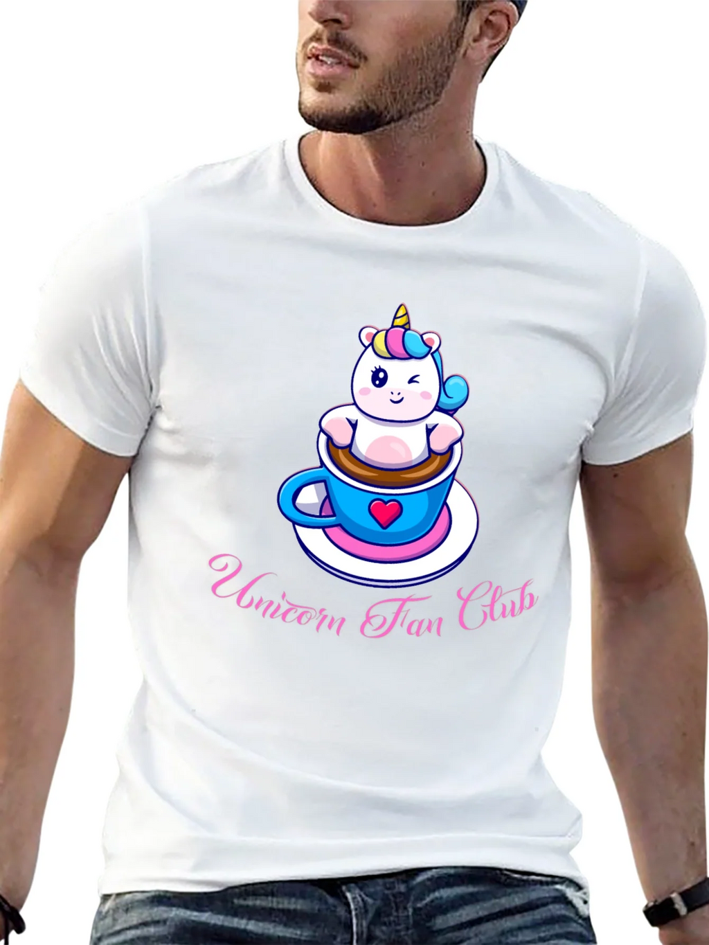 Unicorn Fan Club Novelty T-Shirt product image 4