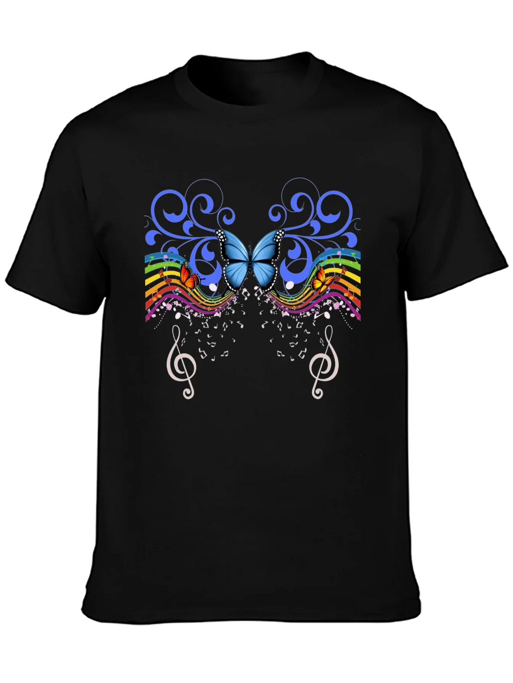Butterfly Music Graphic Tee product image 6