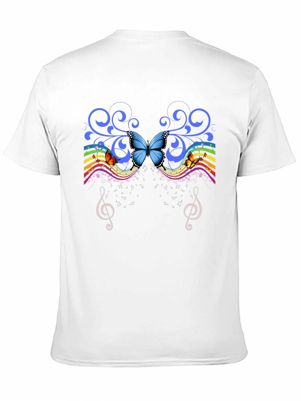 Butterfly Music Graphic Tee product image 2