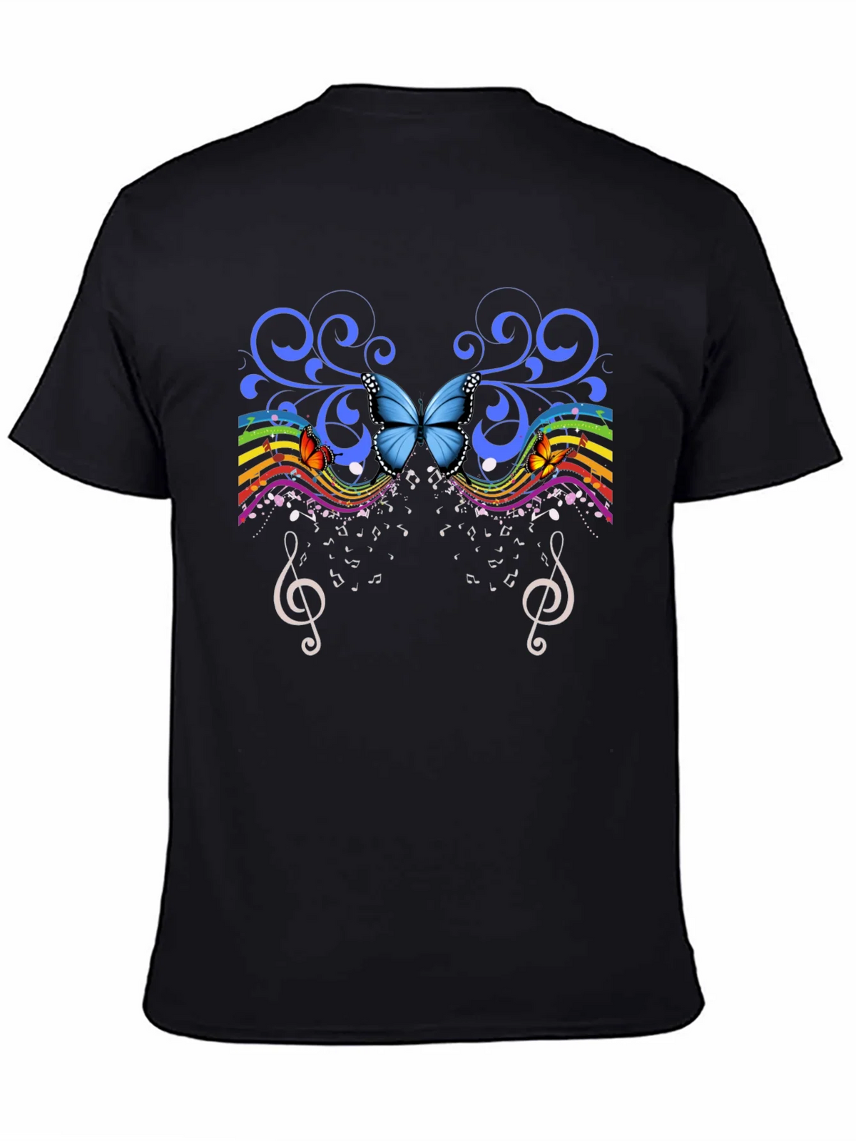 Butterfly Music Graphic Tee product image 7