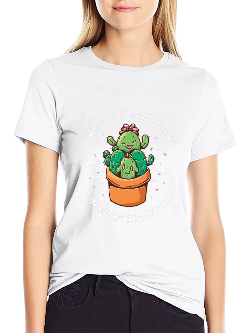 Kindergarten Cactus T-Shirt - We Stick Together! product image 11