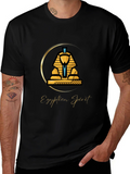 Egyptian Spirit Sphinx Graphic T-Shirt product image 1