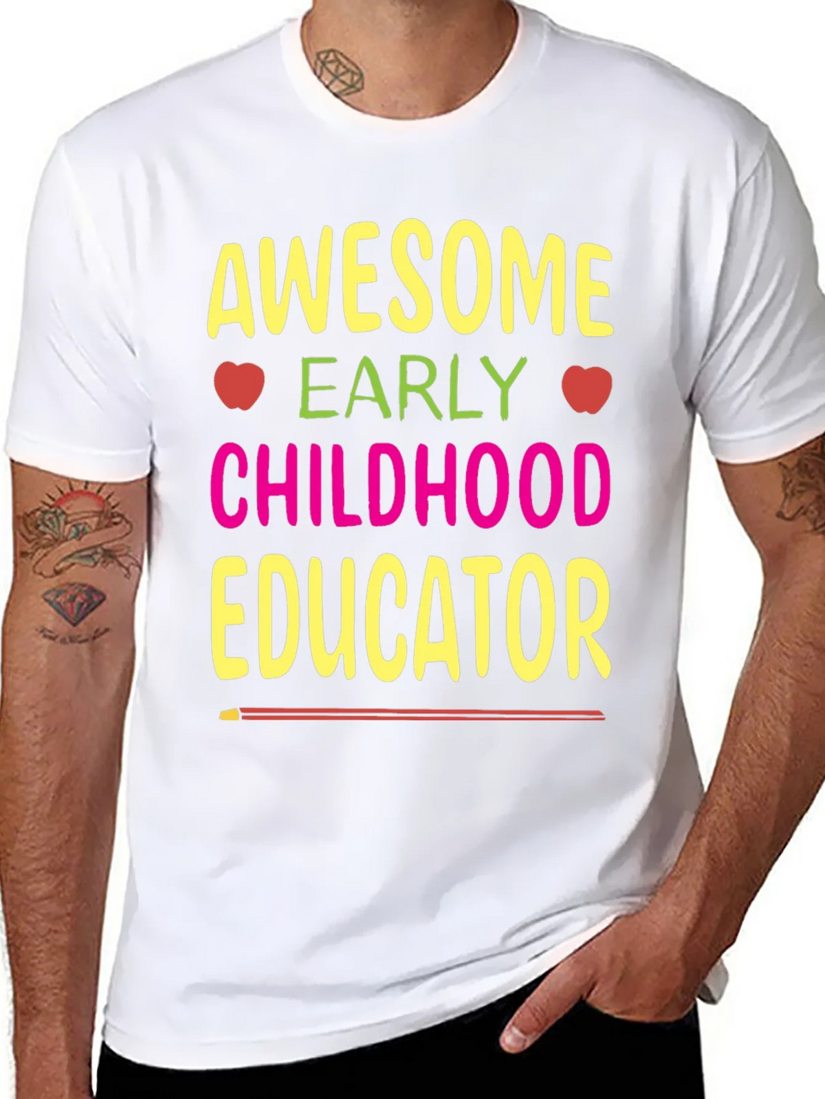 Awesome Early Childhood Educator T-Shirt product image 10