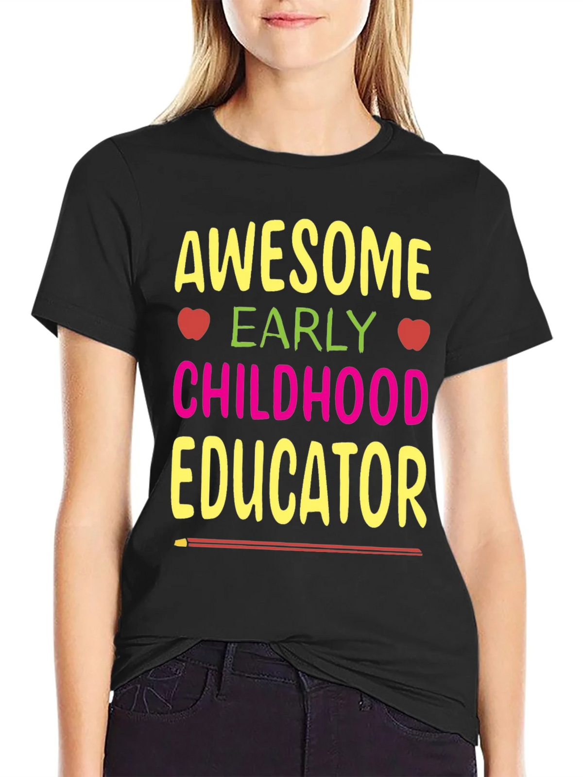 Awesome Early Childhood Educator T-Shirt product image 5