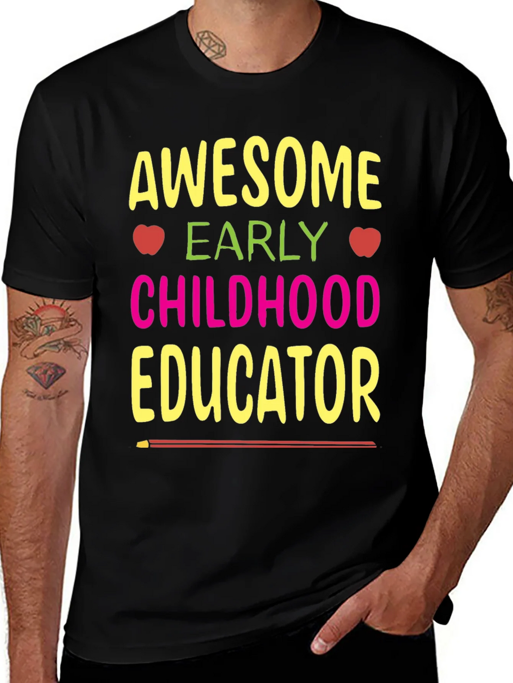 Awesome Early Childhood Educator T-Shirt product image 1