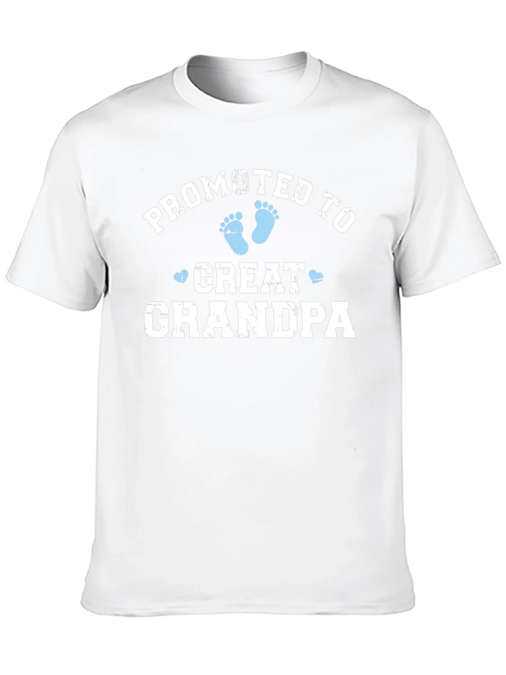 Promoted to Great Grandpa Black T-Shirt product image 12