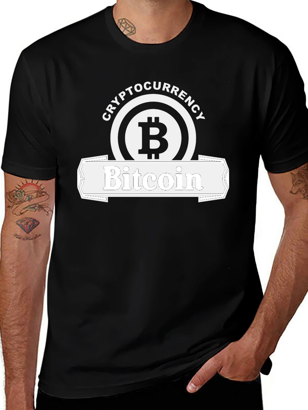 Bitcoin Cryptocurrency T-Shirt product image 1