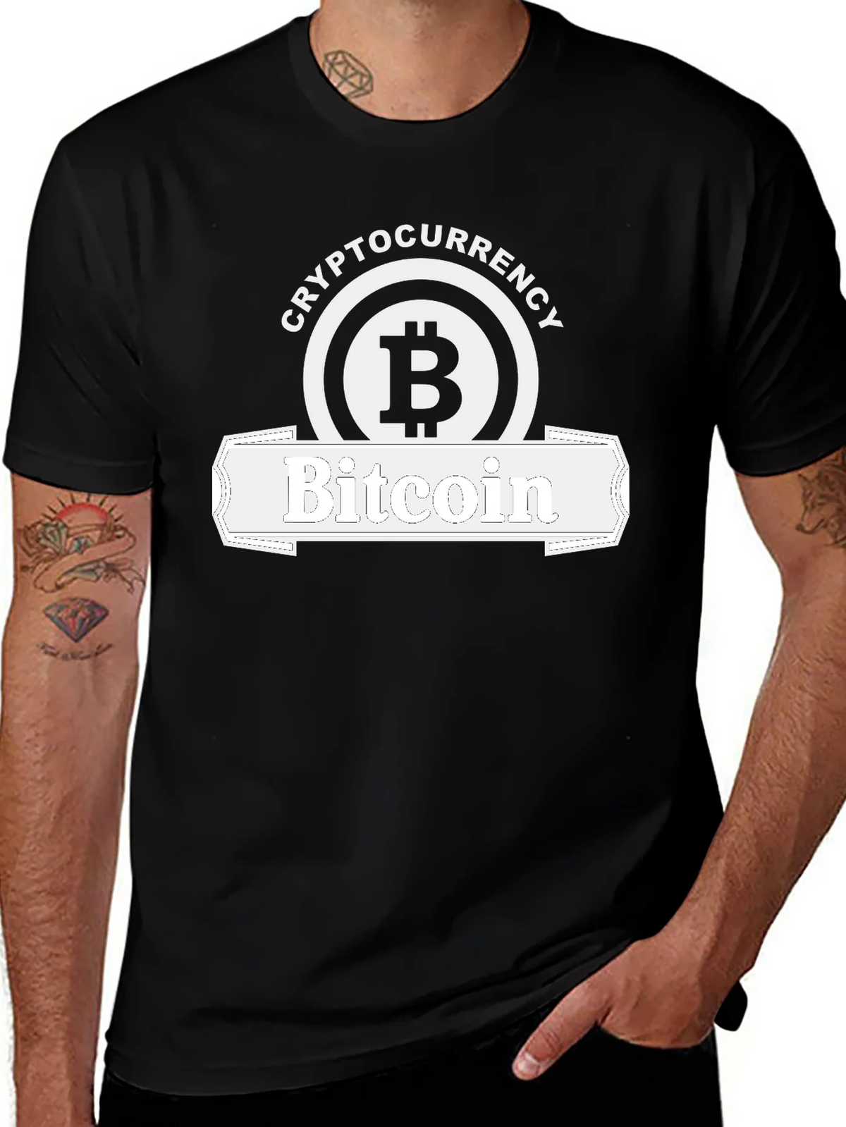 Bitcoin Cryptocurrency T-Shirt product image 1