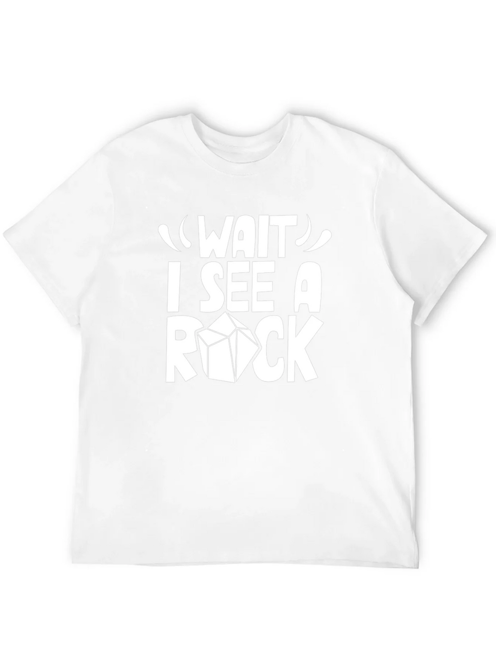 Wait I See a Rock T-Shirt - Mineral Collector Tee product image 3